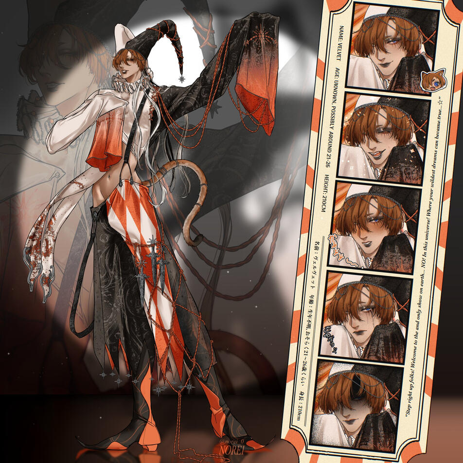 Velvet - character SHEET- (10/2024)